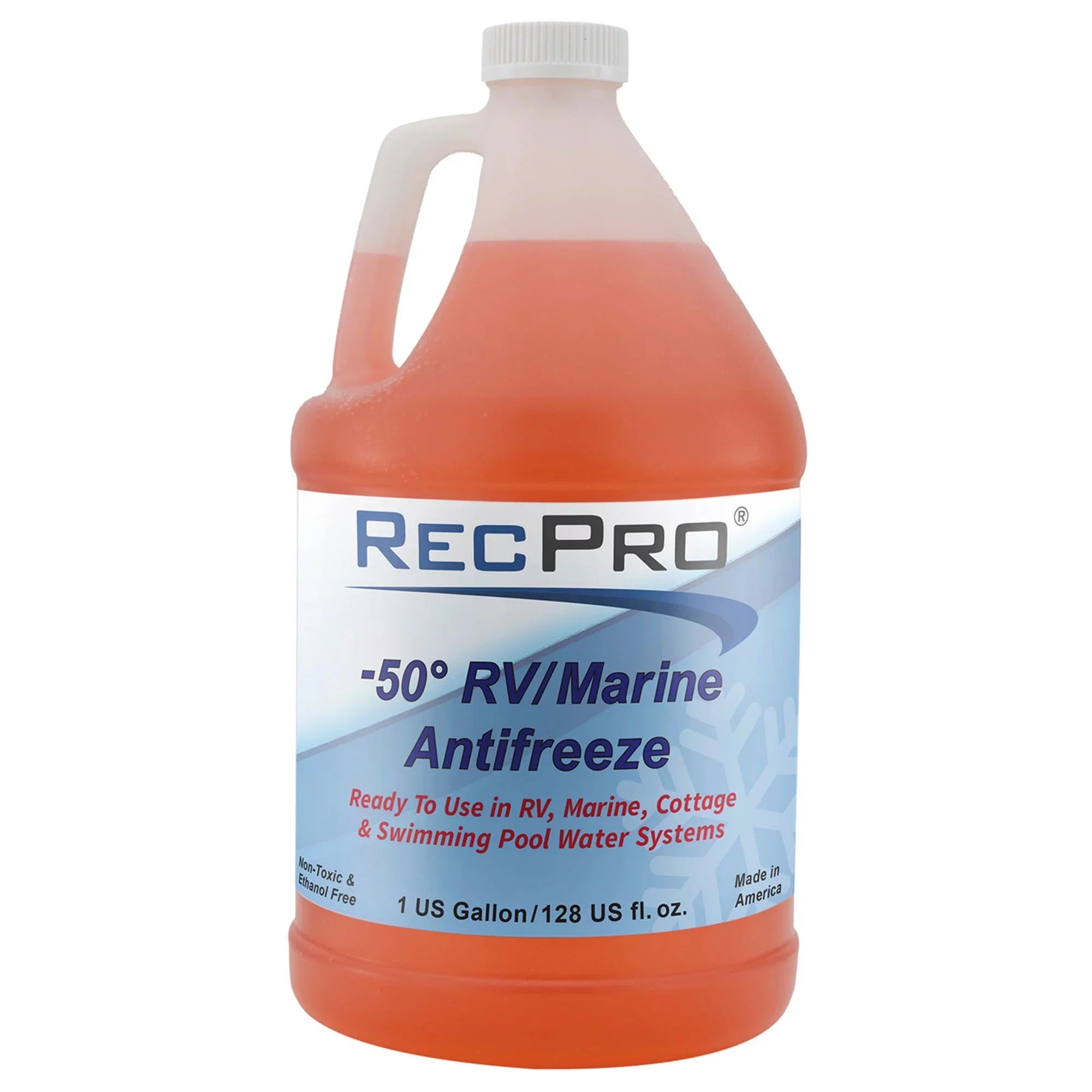 RecPro RV Antifreeze Concentrate Fluid for Winterizing Vehicles (2 Pack)