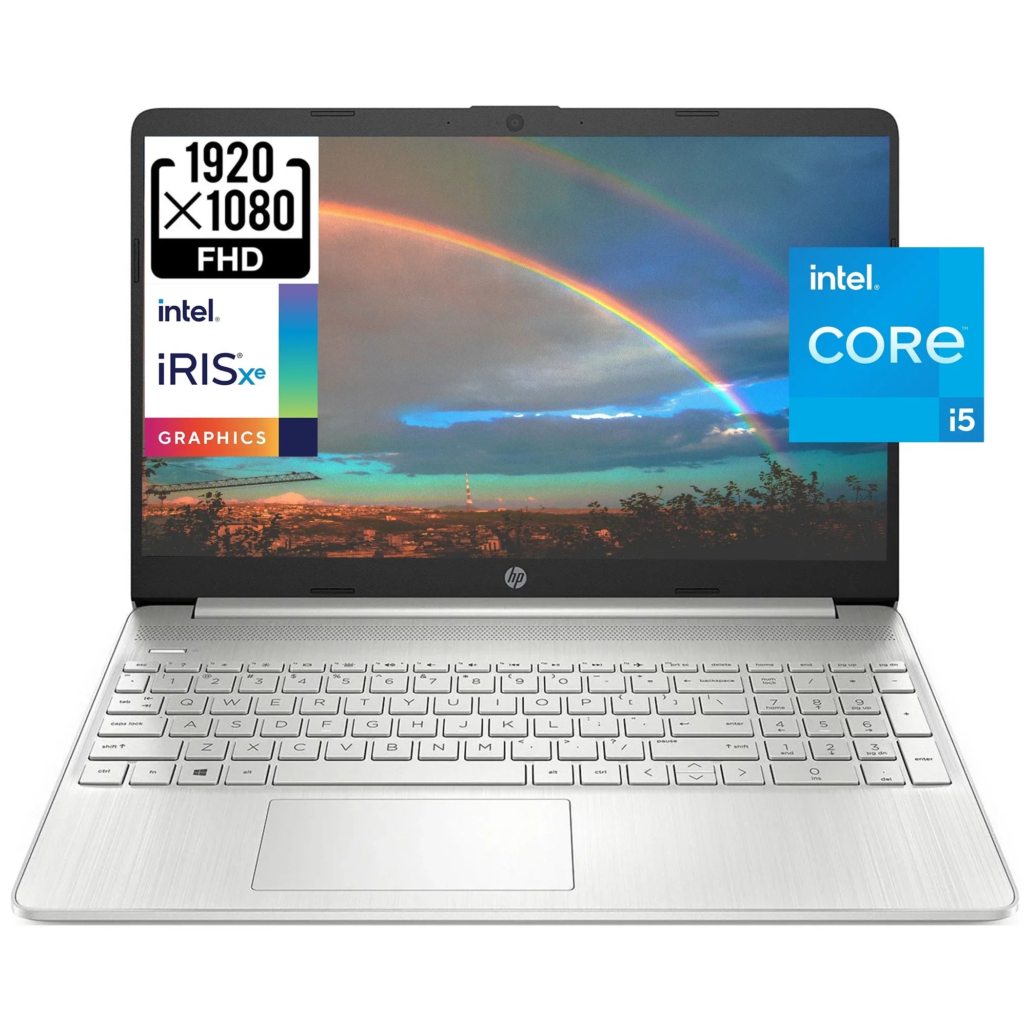 15 15.6" Full HD Business Laptop Computer, Intel 4-core i5-1135G7, 16GB RAM, 1TB PCIe SSD, Iris Xe Graphic, Wi-Fi 6, BT 4.2, Natural Silver, Windows 11 Home