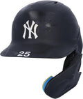 Gleyber Torres New York Yankees Game-Used #25 Navy Batting Helmet Worn During Games Played on April 8, June 15, September 30, October 10 and 22, 2022 - Fanatics Authentic Certified