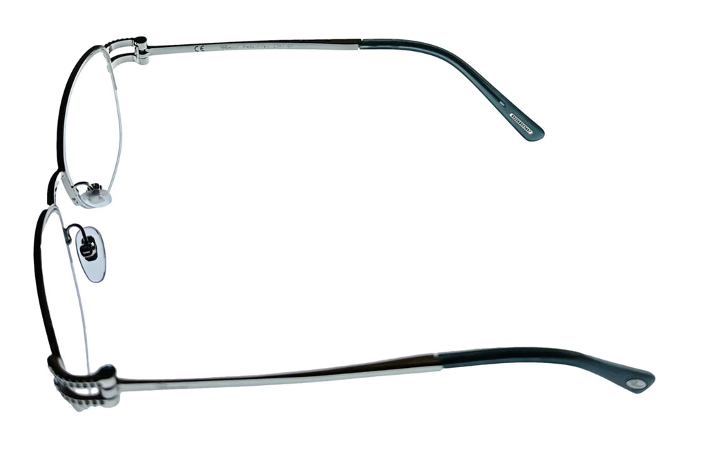 Chopard Women's Eyewear Rimless Square Silver PLatitudee Metal VCH052S 579Y 52mm