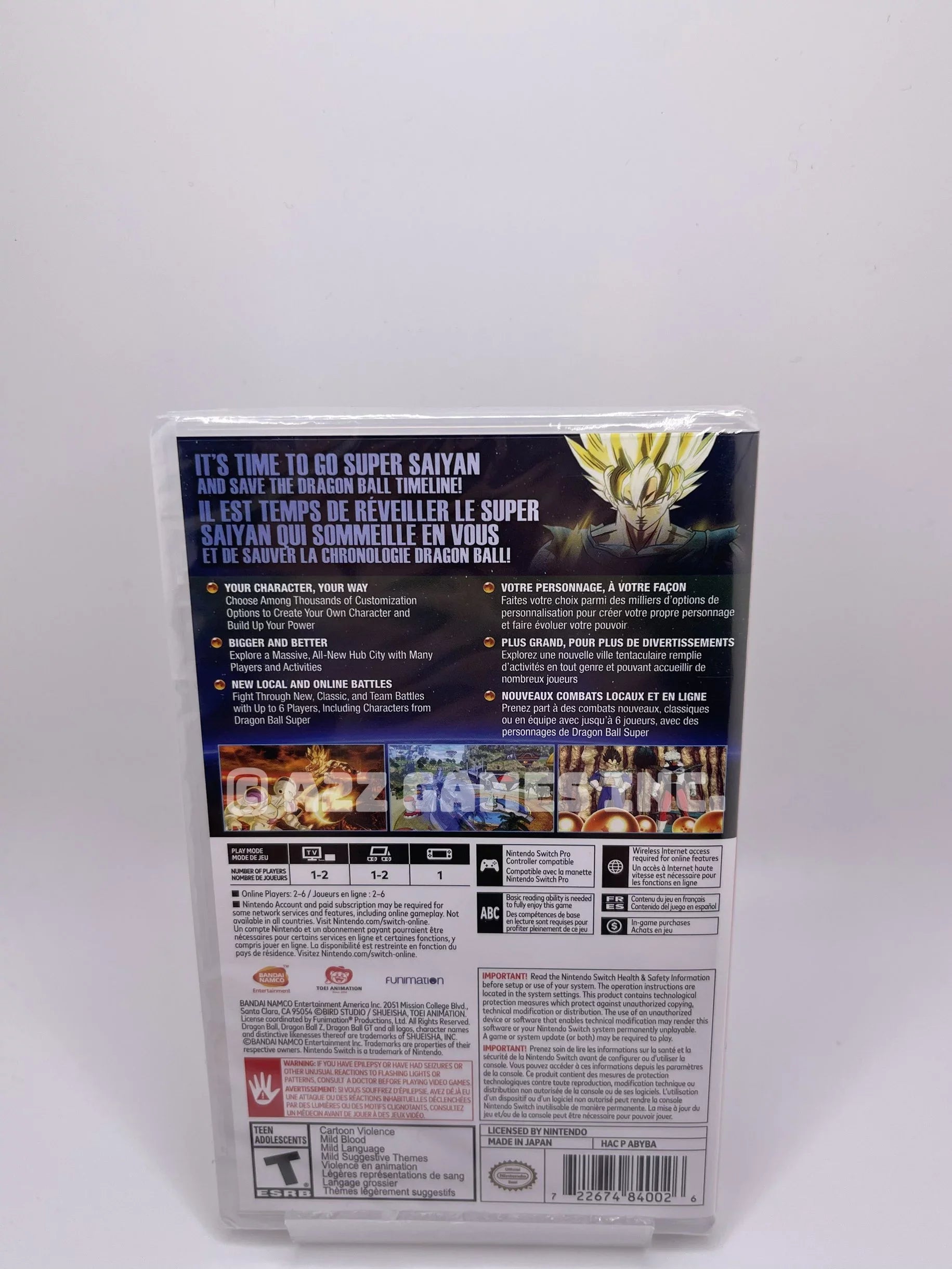 Dragon Ball Xenoverse 2 Nintendo Switch UK IMPORT