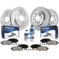 Detroit Axle - Brake Kit for Chevy GMC Silverado Sierra 1500 Tahoe Suburban Yukon XL Cadillac Escalade ESV Brake Rotors Ceramic Brakes Pads Front and Rear Replacement