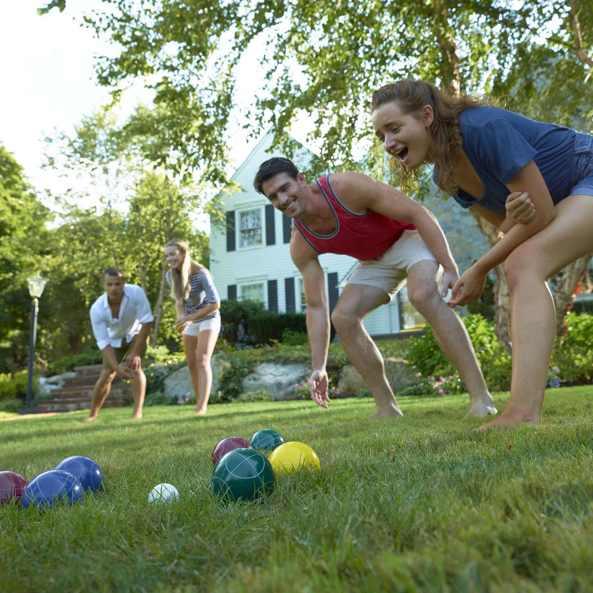 Franklin Sports Advanced 100mm Bocce Set
