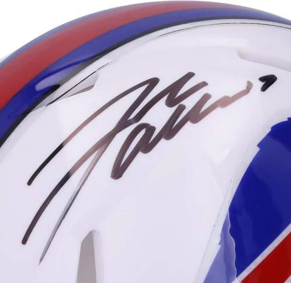 Josh Allen Buffalo Bills Autographed Riddell Speed Mini Helmet