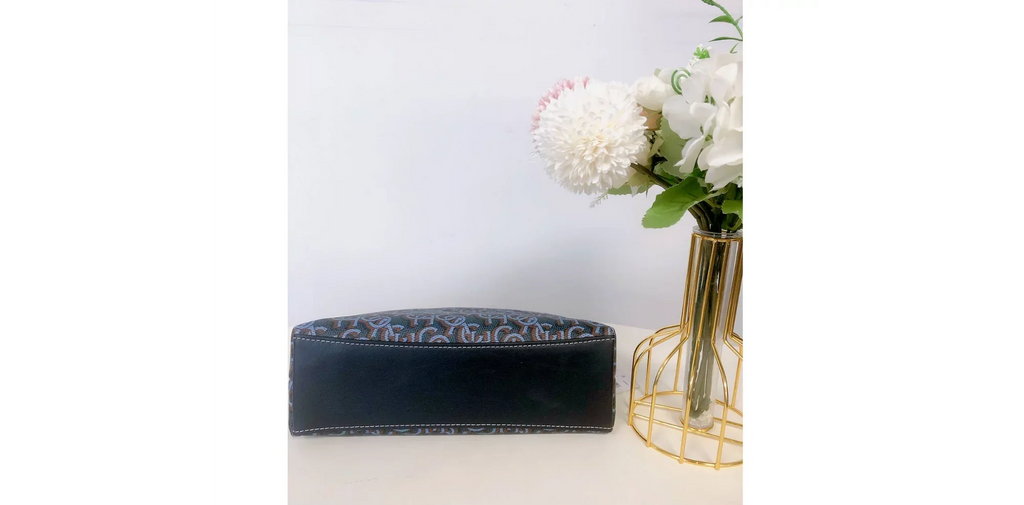 Coach CF343 Madi Crossbody With Coach Monogram Print IN Navy