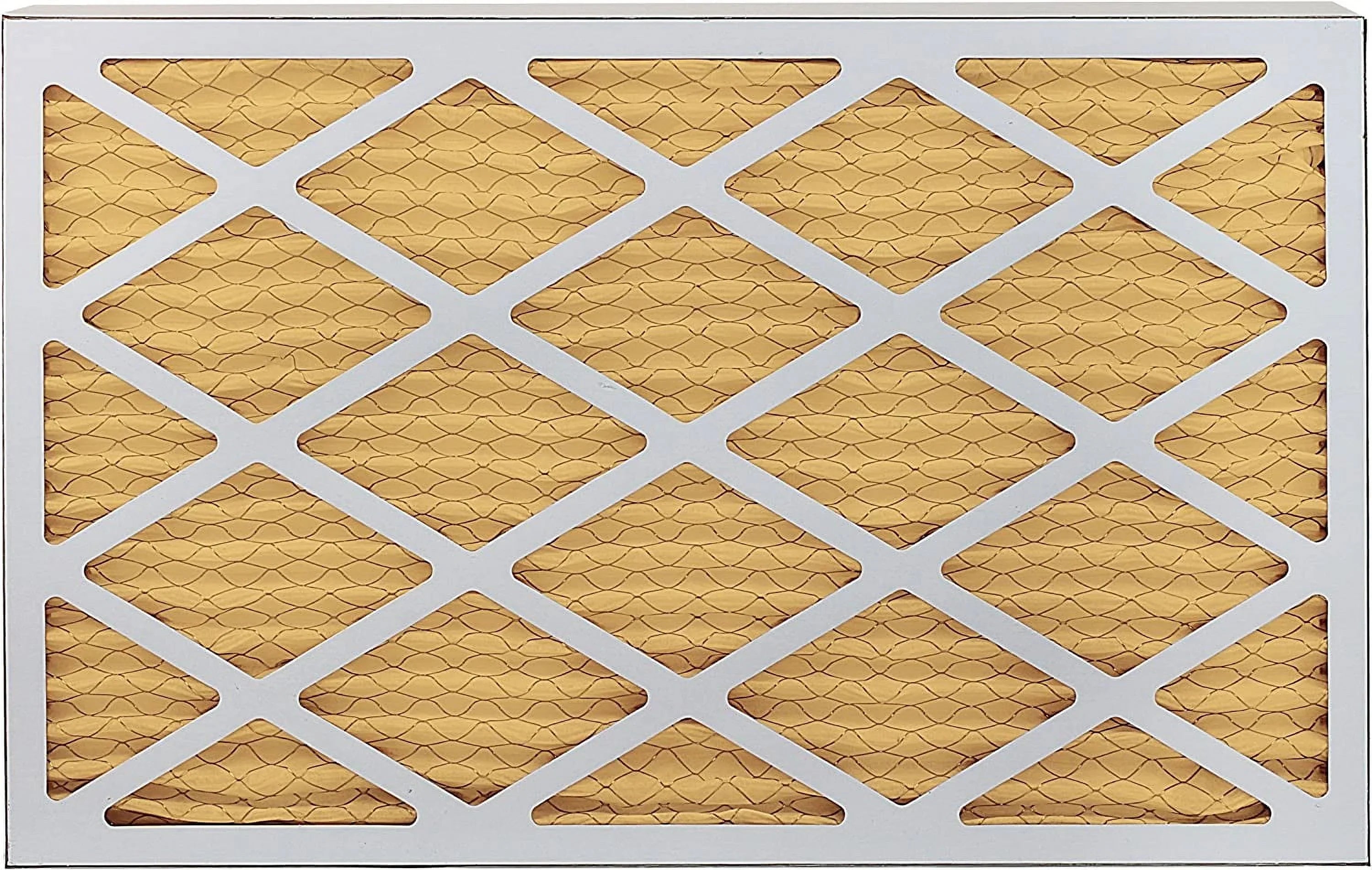 Filterbuy 16x25x1 MERV 11 Pleated HVAC AC Furnace Air Filters (4-Pack)