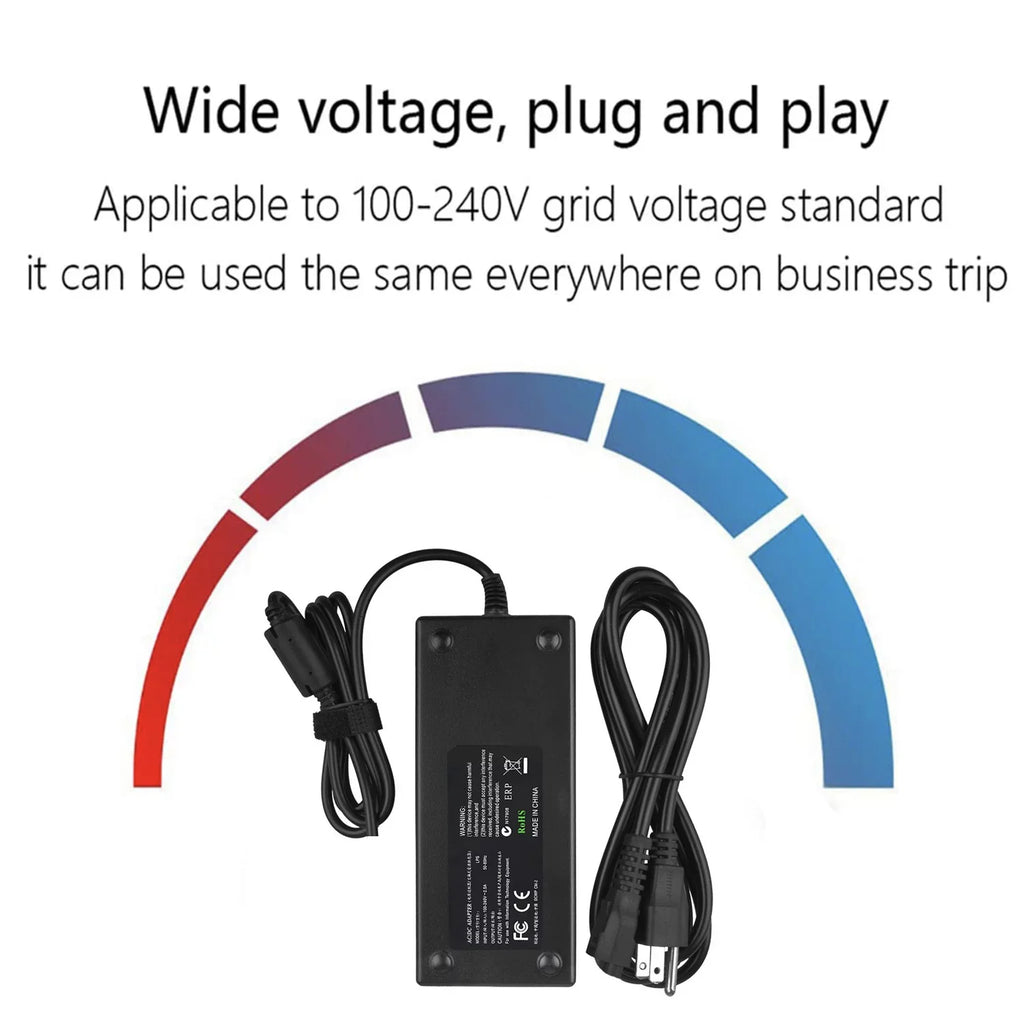 CJP-Geek 120W AC Adapter Charger Power Supply Cord Cable compatible with  pavilion Presario R4000