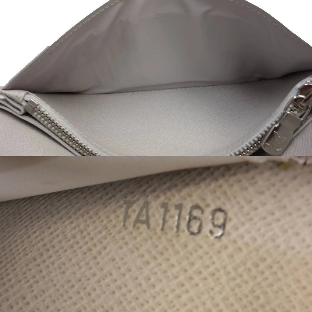 Pre-Owned LOUIS VUITTON Portefeuille Braza M30298 Long Wallet Taigarama Antarctica 083529 (Fair)