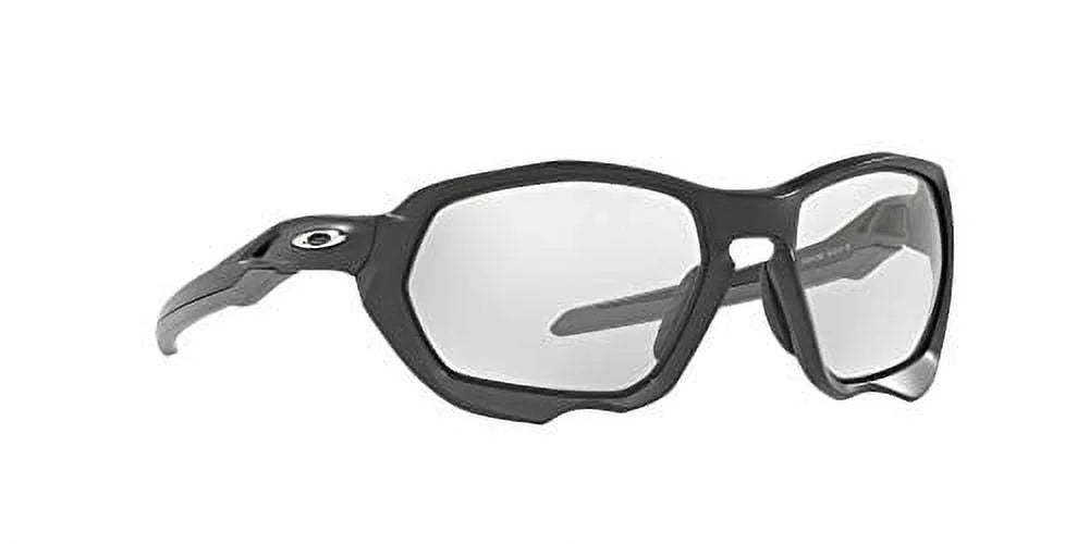 Oakley Plazma Clear Black Iridium Photochromic Irregular Men's Sunglasses 0OO9019 901905 59