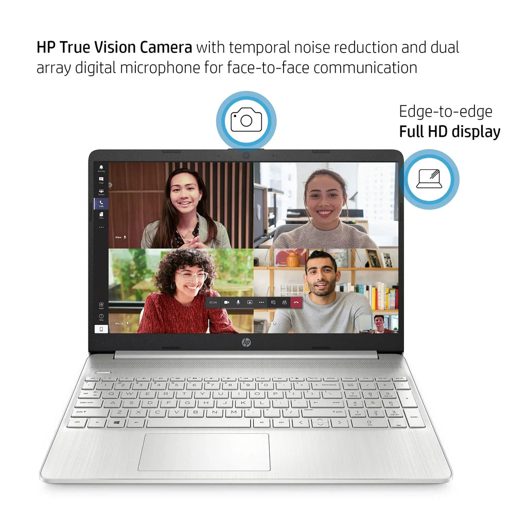 2023 Pavilion 15.6’’ FHD Screen Laptop, Quad Core Intel i5-1135G7 (Upto 4.2GHz), 8GB RAM, 512GB SSD, Iris Xe Graphics HD Webcam, WiFi 6, Bluetooth, Long Hour Battery, Windows 11+HubxcelAccessory