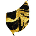 FREEAMG Golden Marble Silk Long Scarf for Women Large Oblong Sundisplay Shawls Wraps Neck Headscarf Hair Wraps Gift Packed