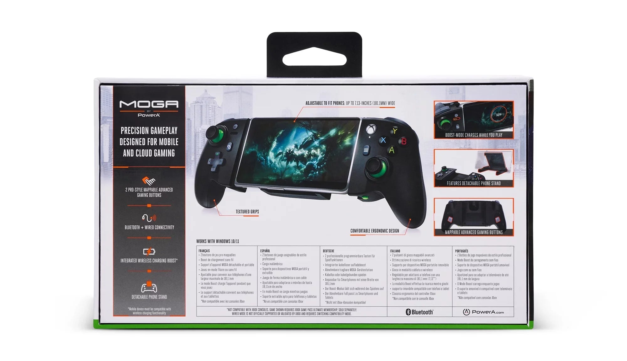 PowerA MOGA XP7-X Plus Bluetooth Controller for Mobile & Cloud Gaming on Android/PC