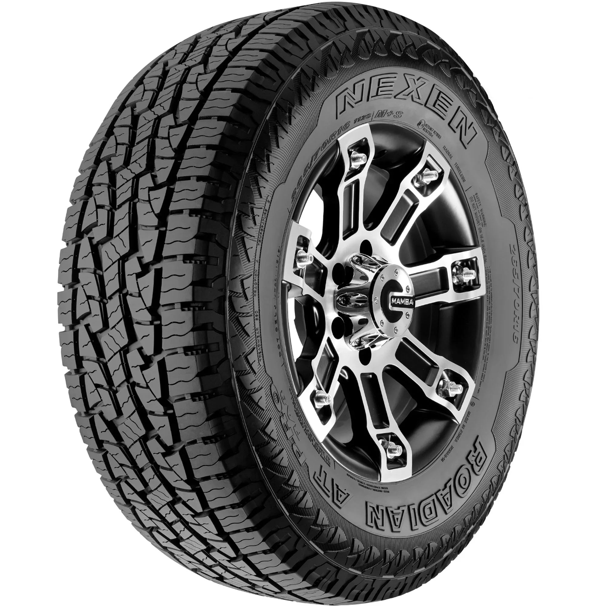 Nexen Roadian AT Pro RA8 All-Terrain Tire - LT275/55R20 LRE/10PLY Rated Fits: 2018 Chevrolet Silverado 1500 High Country, 2014-16 Chevrolet Silverado 1500 High Country
