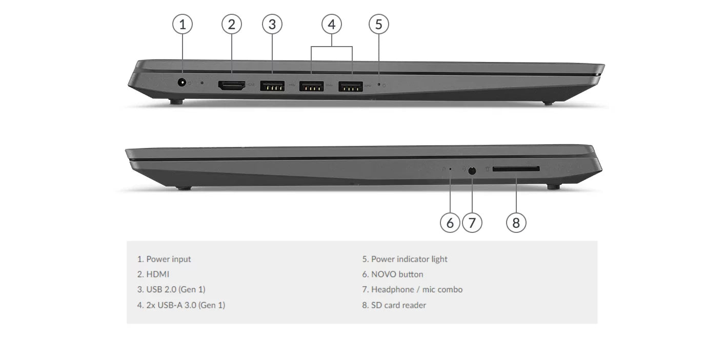 Newest  V14 ADA Business Laptop, 14'' Full HD Screen, AMD Athlon Gold 3150U, 12GB RAM, 256GB PCIe SSD, Wi-Fi, HDMI, Windows 11 Pro