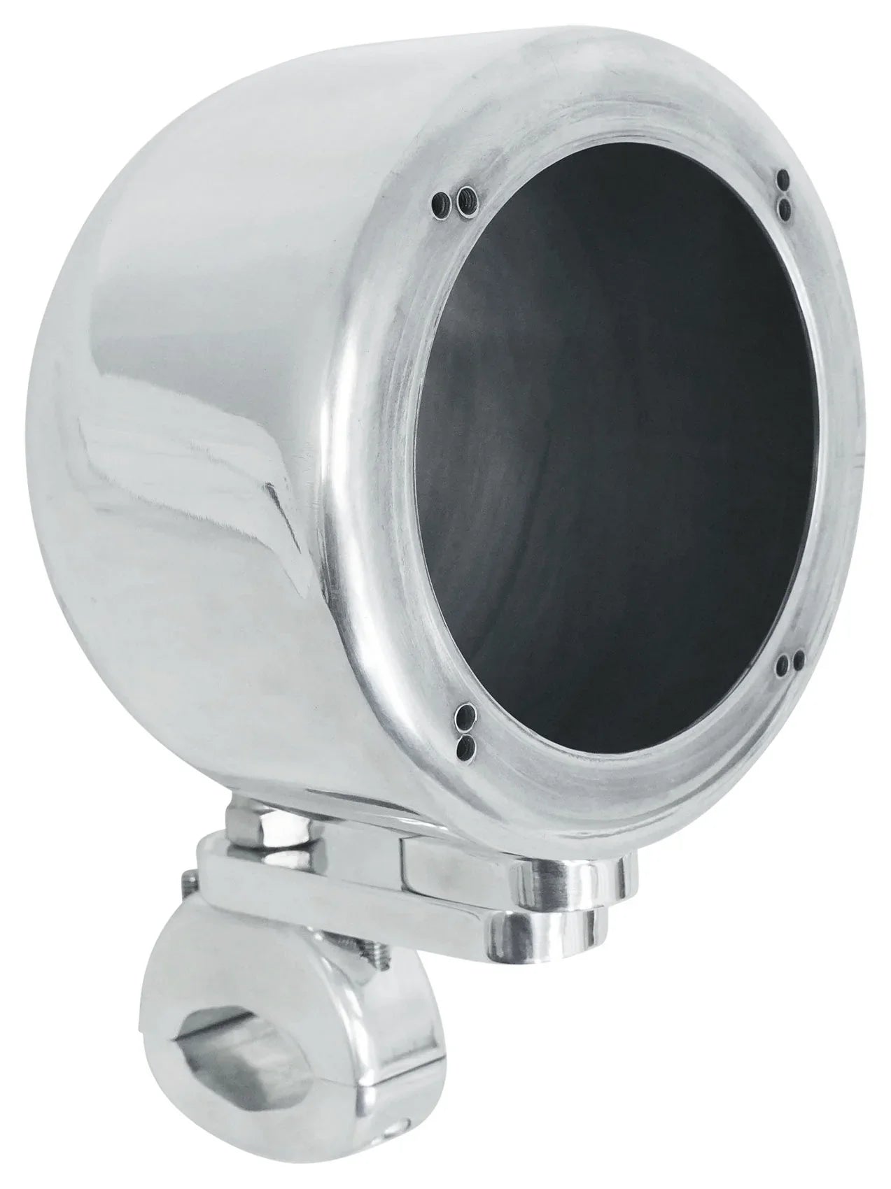 (2) Polk Audio 4" Chrome Tower Speakers+MTX 2-Channel Amp For ATV/UTVCART
