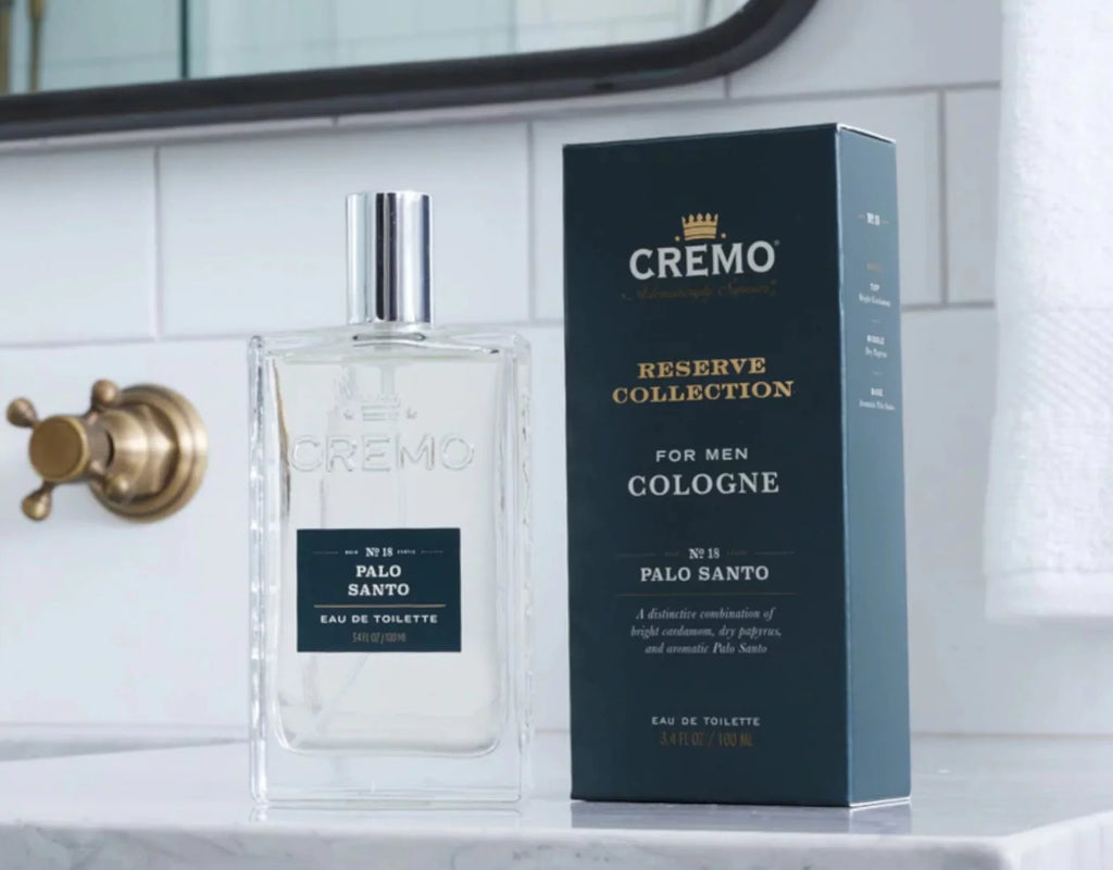 Cremo Reserve Collection For Men Cologne No. 18 Palo Santo, 3.4 Fl. Oz. - Pack of 5