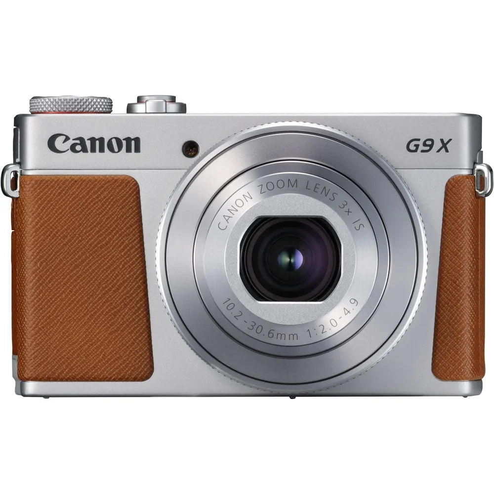 PowerShot G9 X Mark II Digital DIGIC 7 Camera + Extra Battery - 32GB Kit