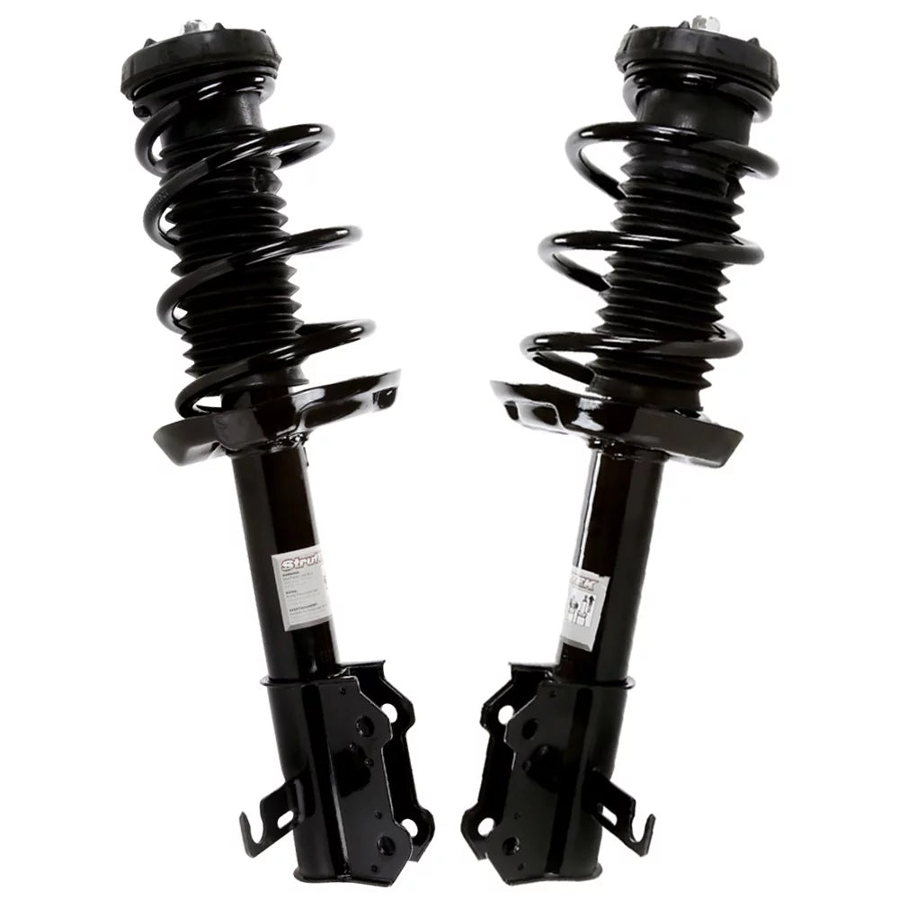 AutoShack Front Complete Struts and Coil Springs Set of 2 Driver and Passenger Side Replacement for 2011 2012 2013 2014 2015 Chevrolet Cruze 2016 Cruze Limited 1.4L 1.8L FWD CST100173PR