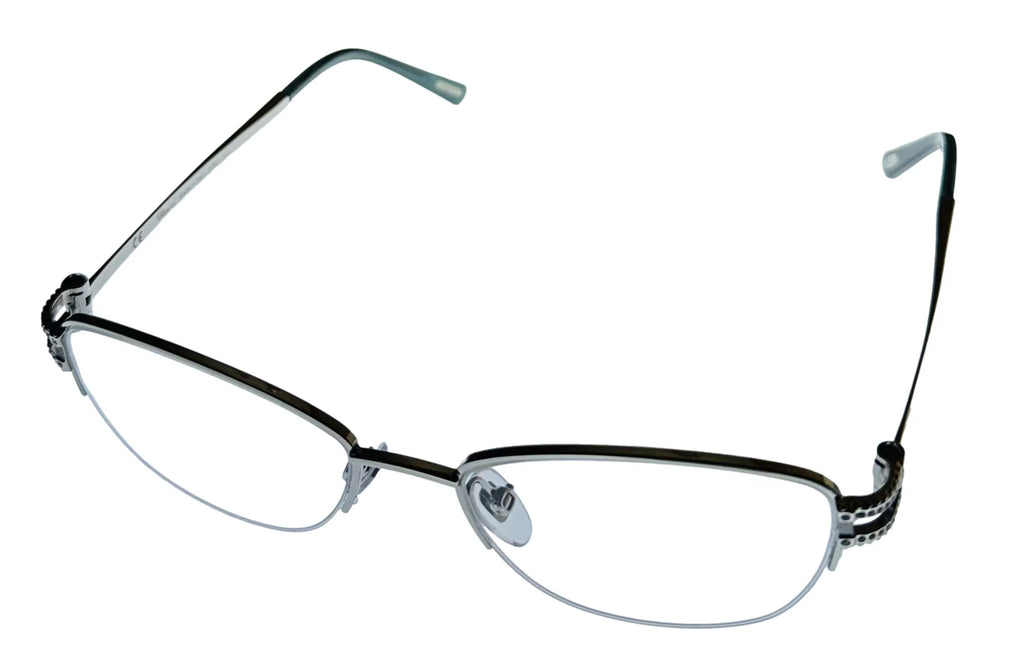 Chopard Women's Eyewear Rimless Square Silver PLatitudee Metal VCH052S 579Y 52mm