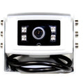 BOYO VTB301MA White Marine Bracket Camera with Built-in Mic and Night Vision