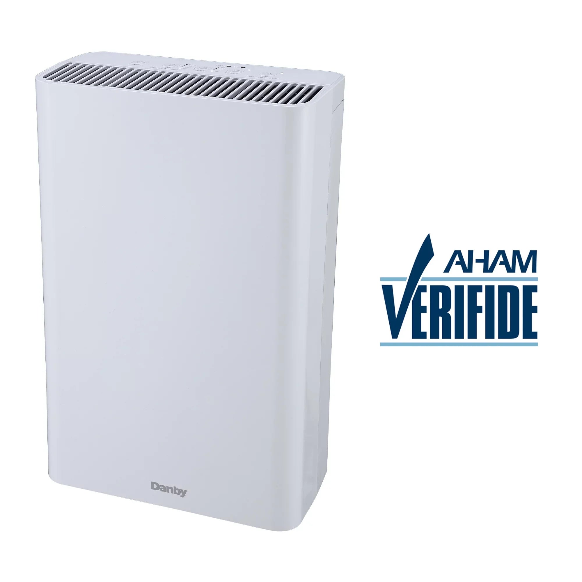 Danby DAP152BAW-I Air Purifier up to 210 sq. ft. in White with True Hepa Filter to reduce smoke and pollutants