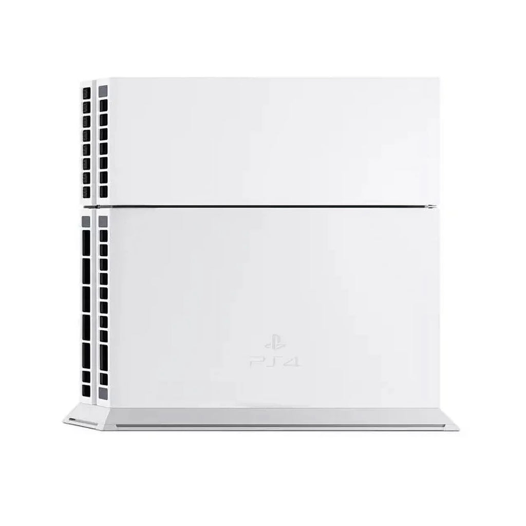 PlayStation 4 500GB Gaming Console White HDMI Cable with BOLT AXTION Cleaning Kit Bundle Like New