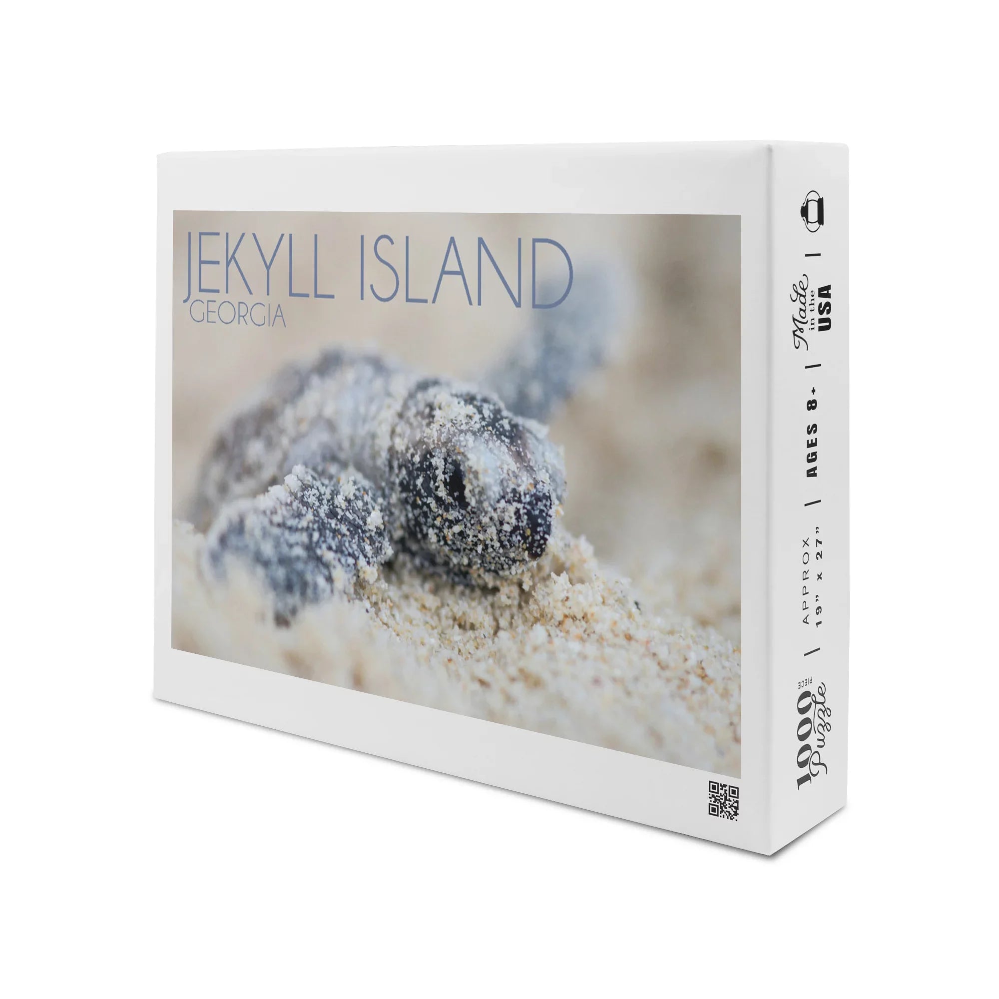 Jekyll Island, Georgia, Hawksbill Turtle Hatching (1000 Piece Puzzle, Size 19x27, Challenging Jigsaw Puzzle for Adults and Family, Made in USA)