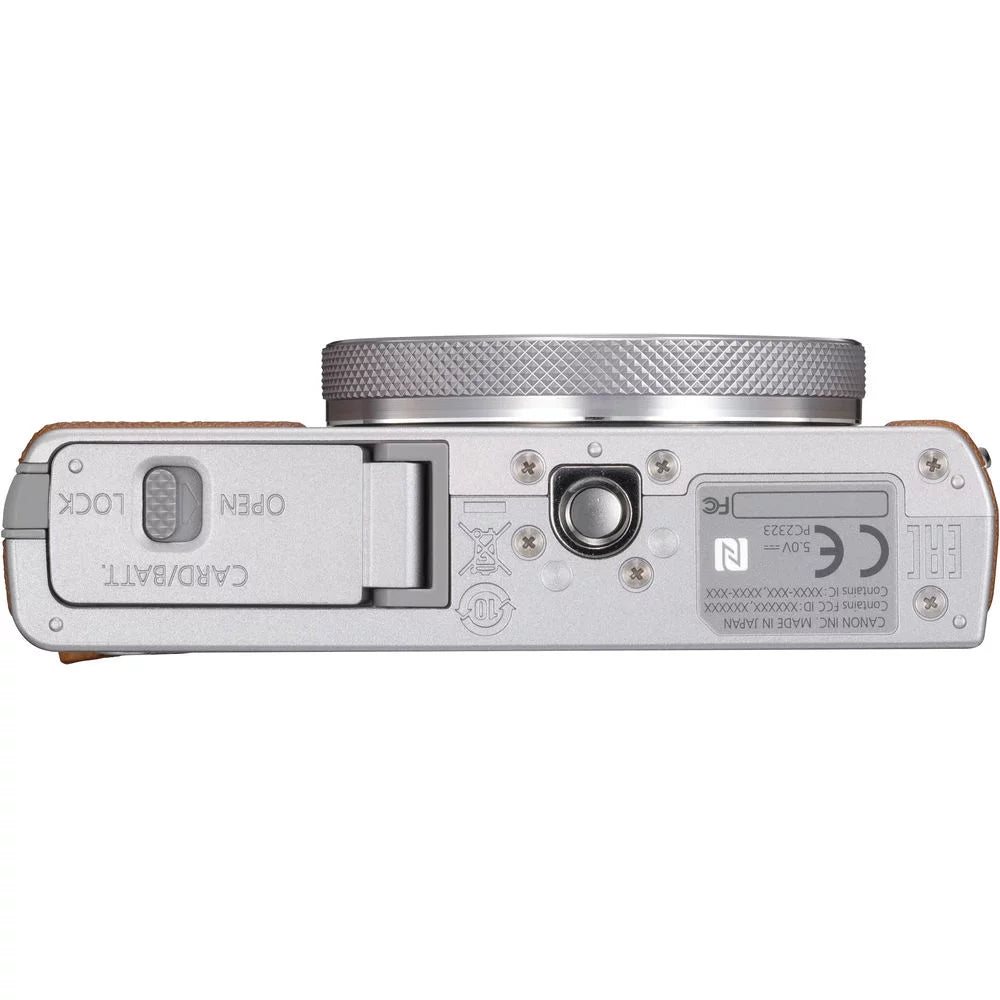 PowerShot G9 X Mark II Digital DIGIC 7 Camera + Extra Battery - 32GB Kit
