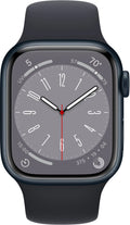 Restored  Watch Gen 8 Series 8 Cell 41mm Midnight Aluminum Midnight Sport Band MNUV3LL/A (Refurbished)