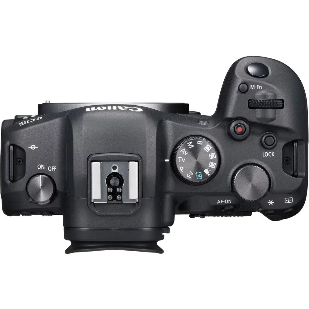 EOS R6 Mirrorless Digital Camera (Body Only) - 12PC Accessory Bundle