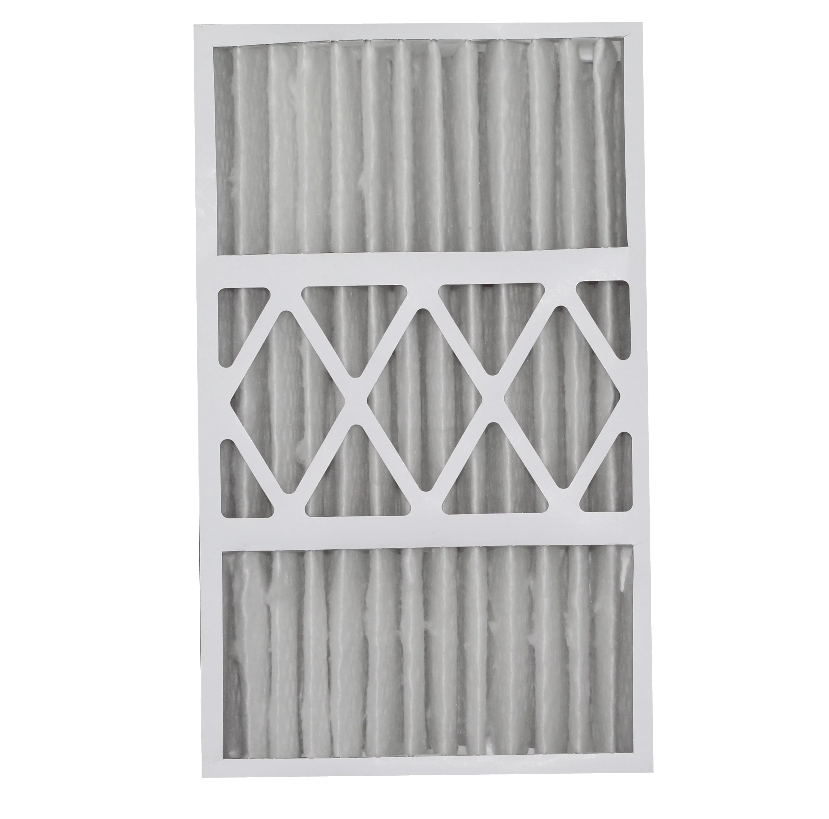 Aerostar 16x25x5 MERV  8, Carrier Replacement Pleated Air Filter, 16x25x5, Box of 2