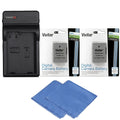 2X Vivitar ENEL 14 Replacement Battery + 1 MH 24 Charger for  D3500 D5600 D3400 D3300 D5500 D5300