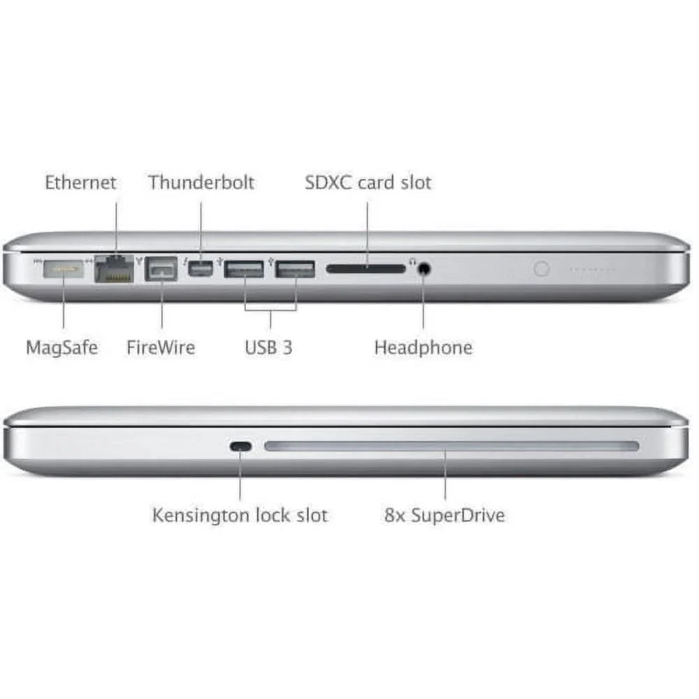 Restored  MacBook Pro Laptop Core i7 2.8GHz 16GB RAM 1TB HD 13" MD314LL/A (2011) (Refurbished)