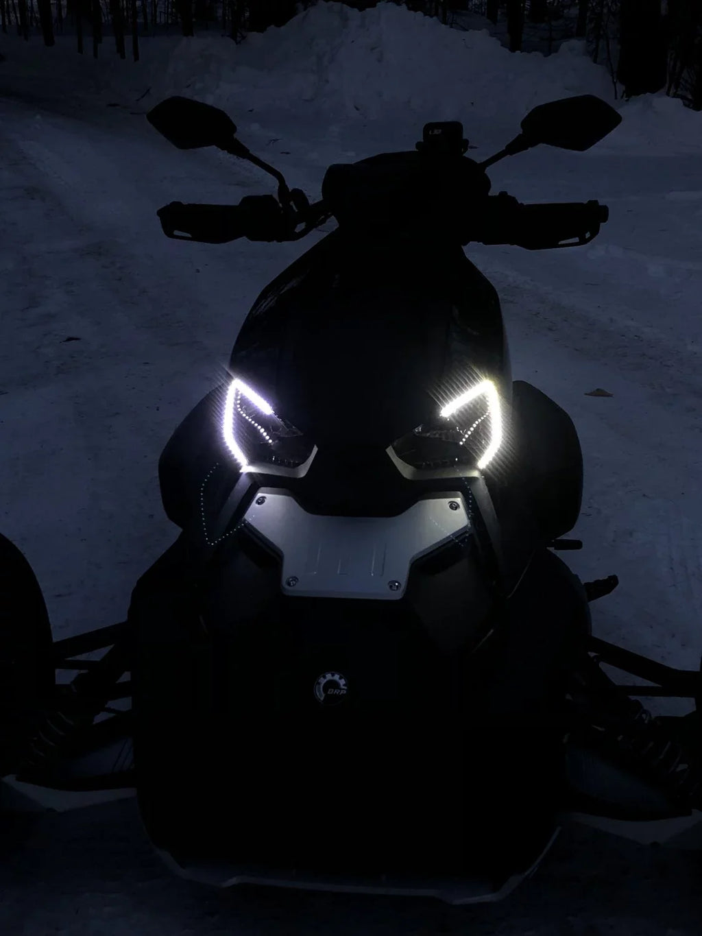 LED DRL Head Lamps Daytime Running Light Strips for Can-Am Ryker