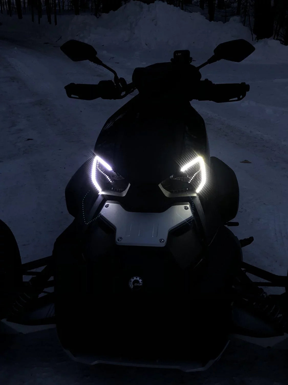 LED DRL Head Lamps Daytime Running Light Strips for Can-Am Ryker